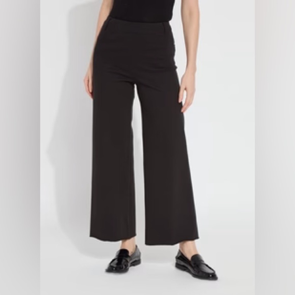 Lyssé Black Wide-Leg Denim Pants - Chic, Versatile & Easeful